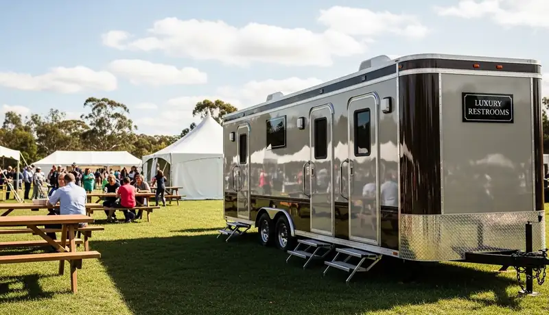 Luxury Restroom Trailers Clearwater FL
